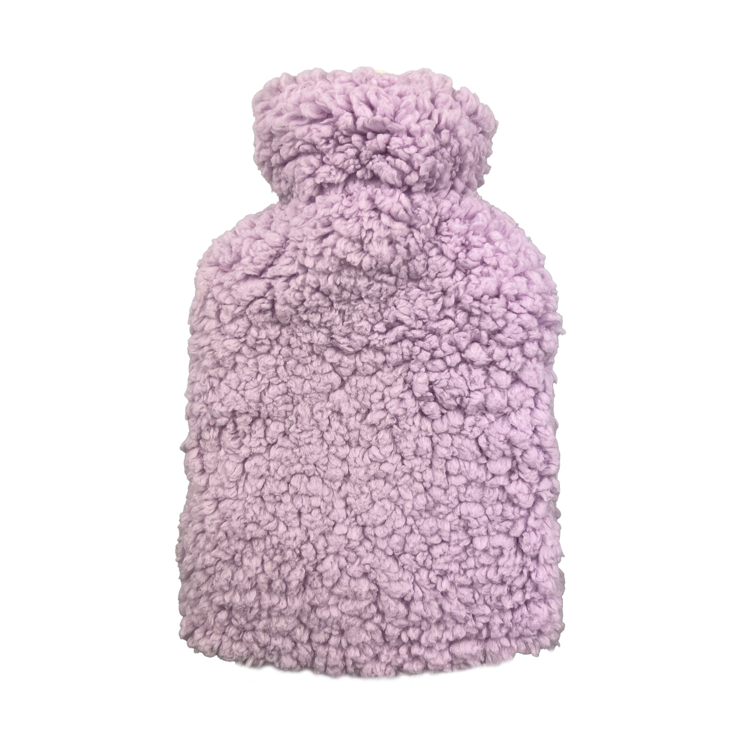 Hot Water Bottle 700mL & Cover - Lilac Sherpa