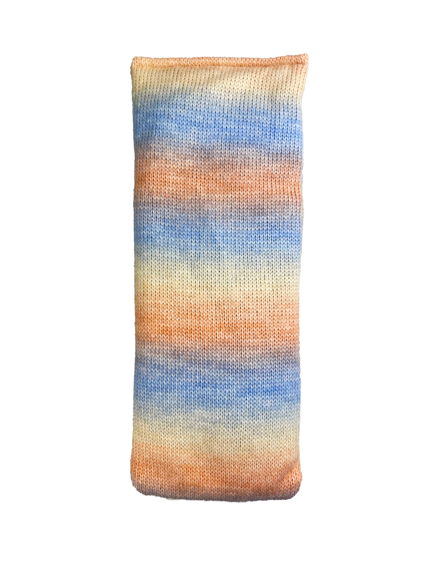 Wheat Heat Bag - Blue Coral Gradient Knit