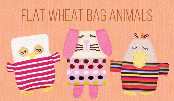 Flat Wheat Bag Animals