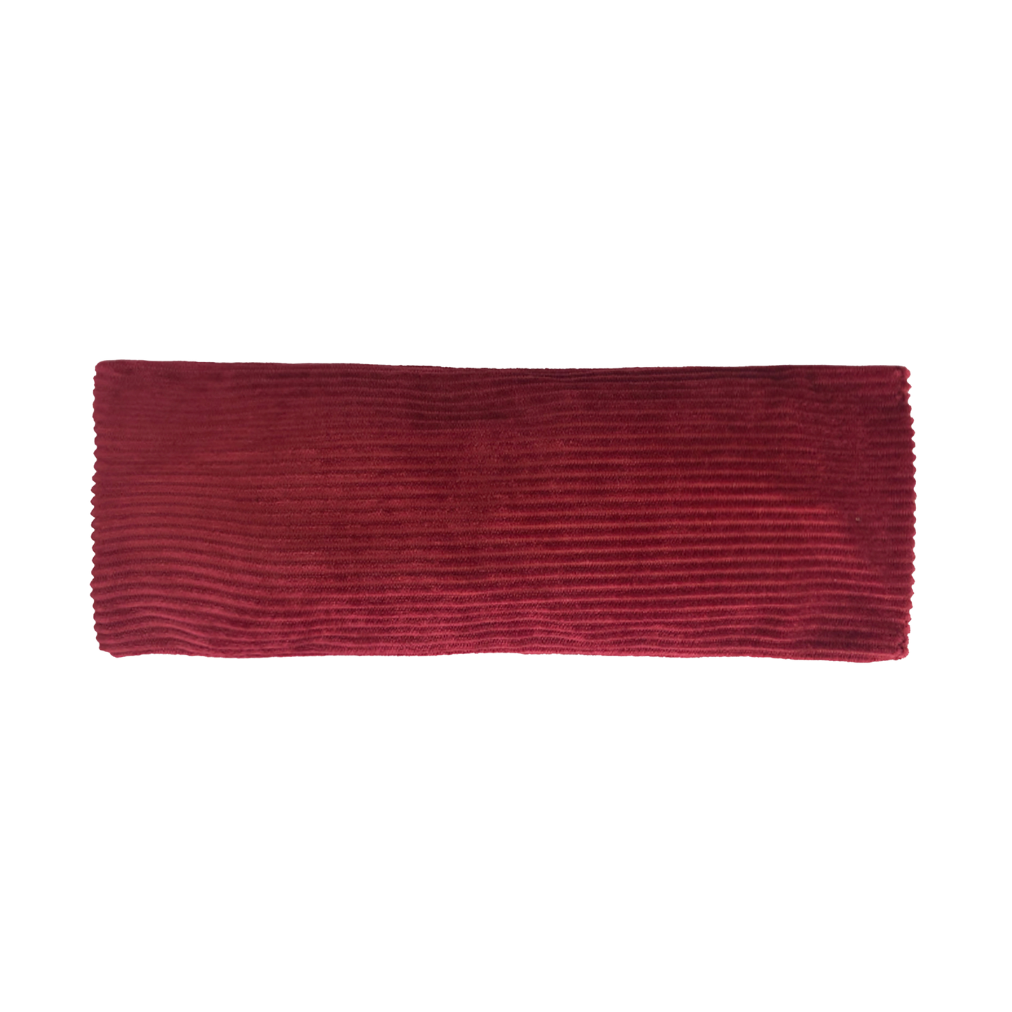 Wheat Heat Bag - Burgundy Cord - The Grain Shop