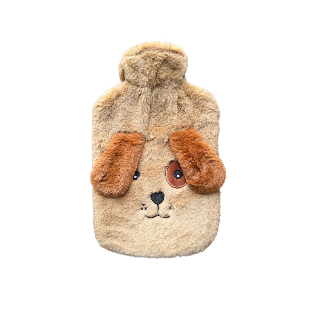 Hot Water Bottle & Cover - Puppy - The Grain Shop