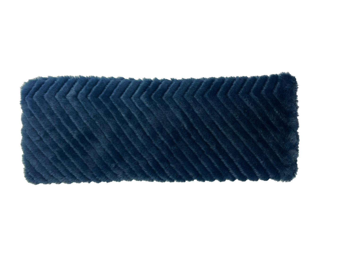 Wheat Heat Bag - Navy Chevron Plush