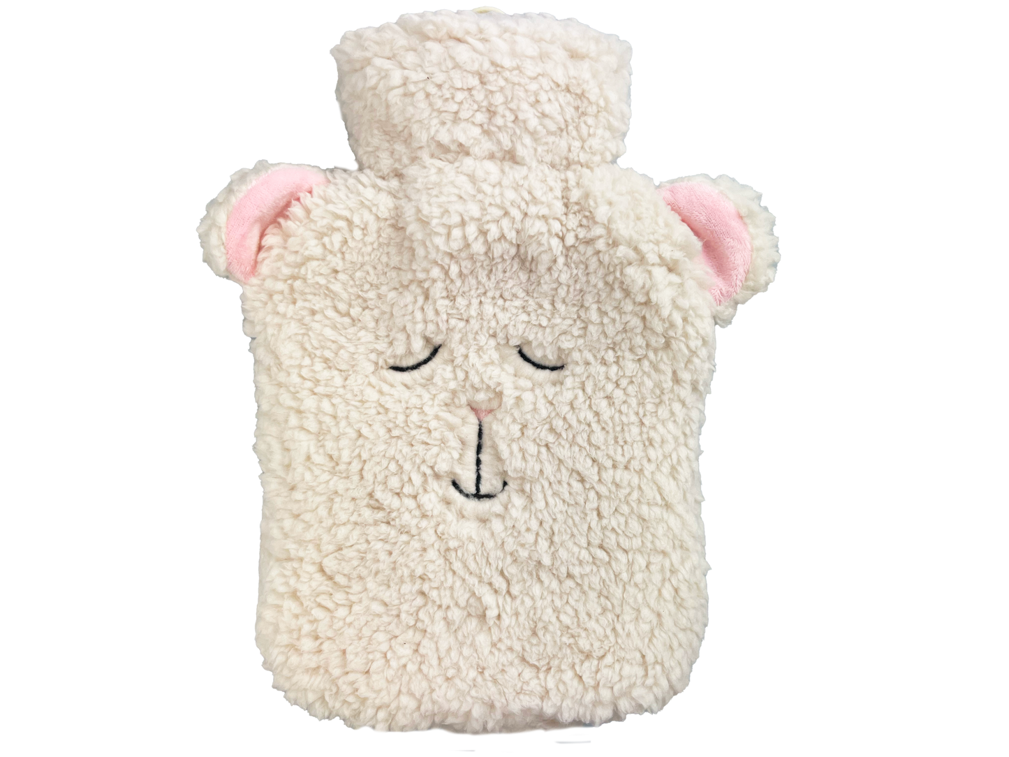 Hot Water Bottle 700mL & Cover - Sheep
