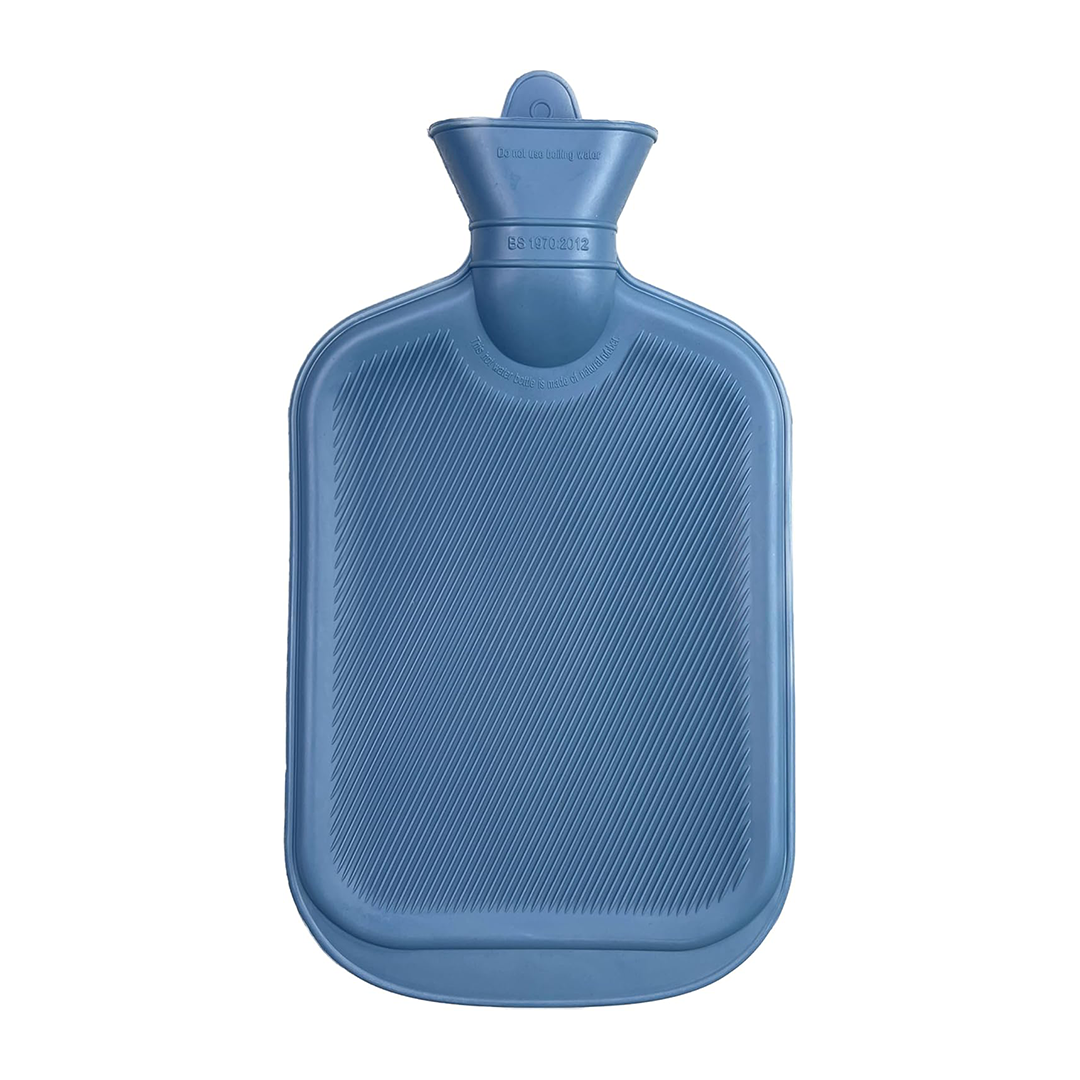 Hot Water Bottle - Forest Blue