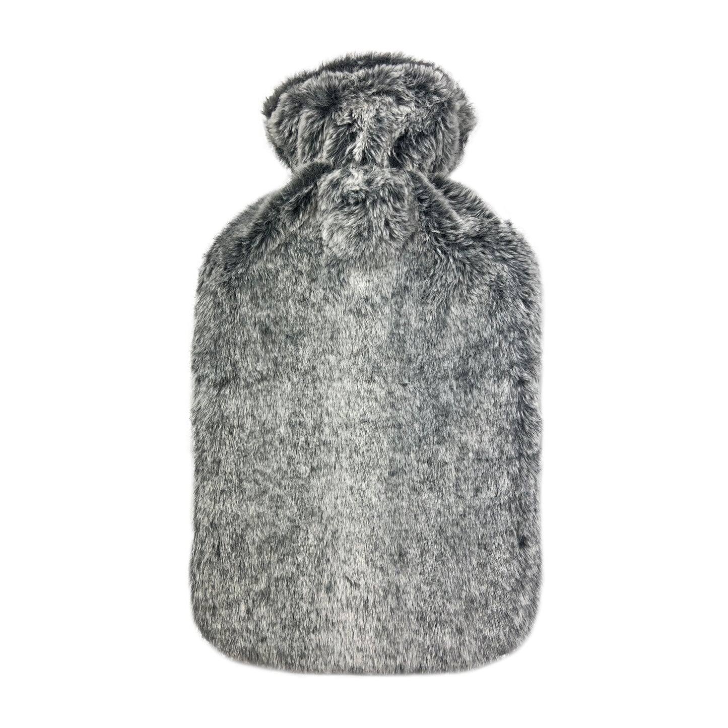 Hot Water Bottle & Cover - Grey Faded Fur