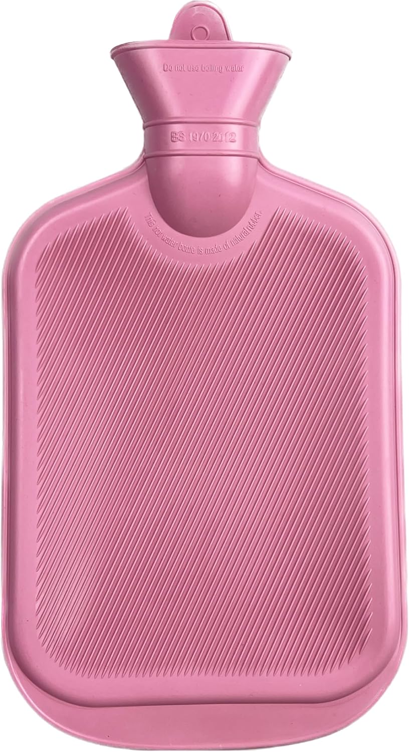 Hot Water Bottle - Pastel Pink