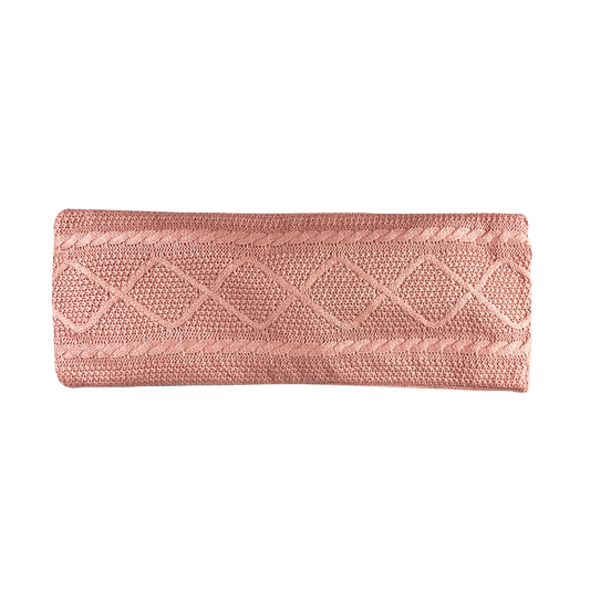 Wheat Heat Bag - Dusty Pink Knit - The Grain Shop