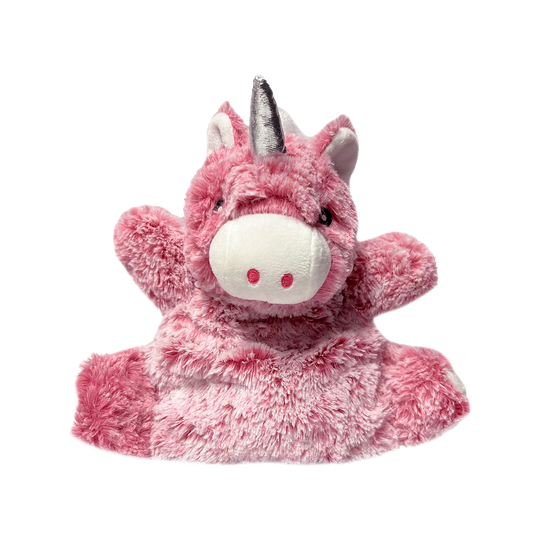 Small Wheat Heat Bag Animal - Pink Unicorn - The Grain Shop