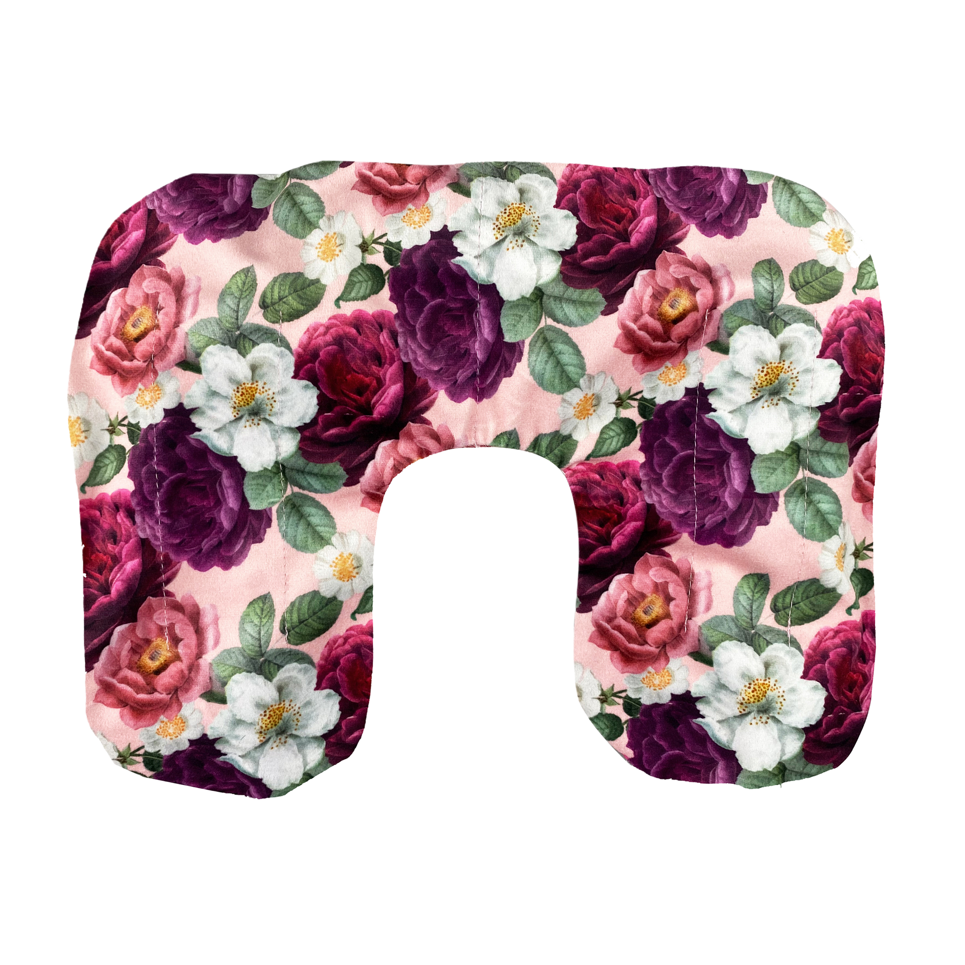 Wheat Heat Neck Pillow - Peony (Darker) - The Grain Shop