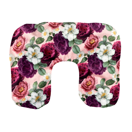 Wheat Heat Neck Pillow - Peony (Darker) - The Grain Shop
