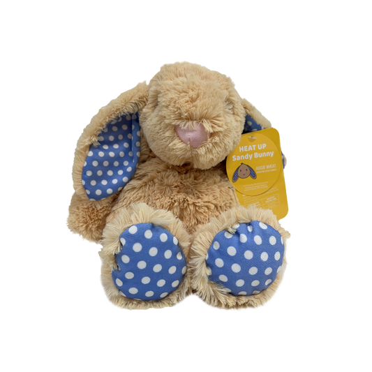 Small Wheat Heat Bag Animal - Sandy Bunny - The Grain Shop