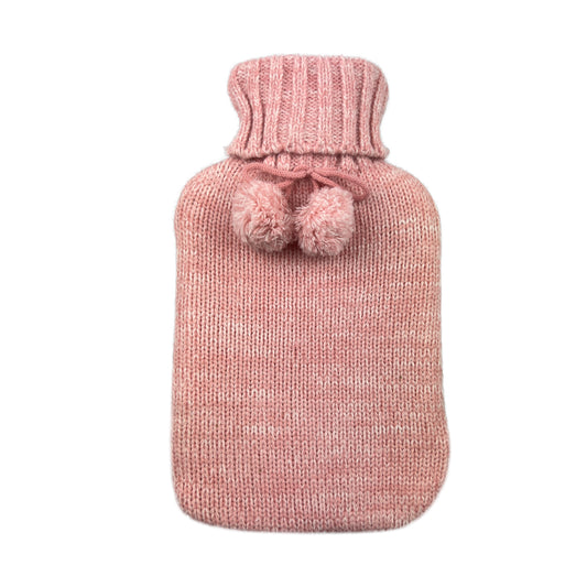 Hot Water Bottle & Cover - Barely There Pom Pom - The Grain Shop