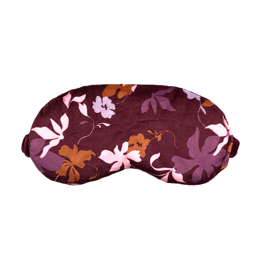 Heat Up Wheat Eye Mask - Shadow Floral - The Grain Shop