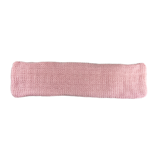 Wheat Heat Bag - Pink Thick Knit - The Grain Shop