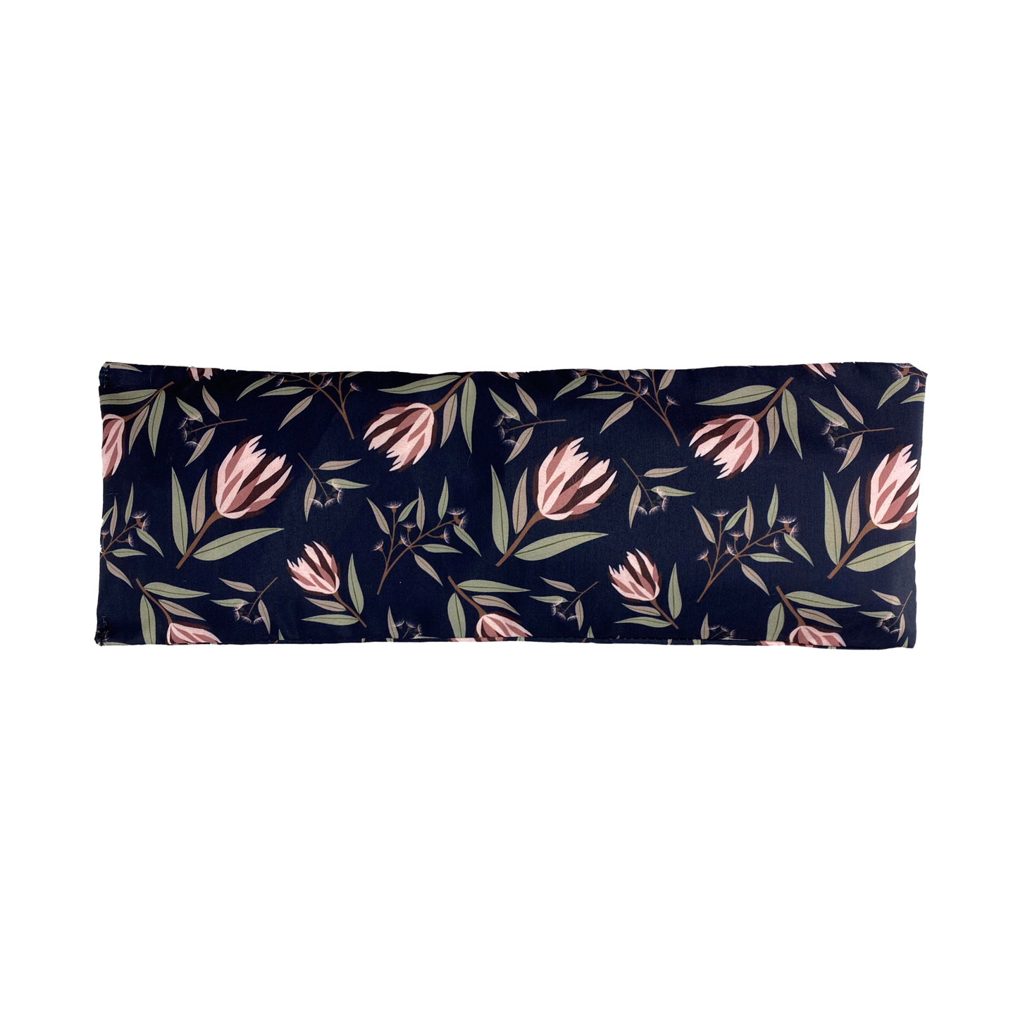 Wheat Heat Bag - Navy Floral - The Grain Shop