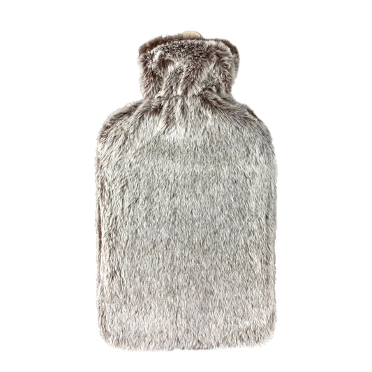 Hot Water Bottle & Cover - Faux Fur - The Grain Shop