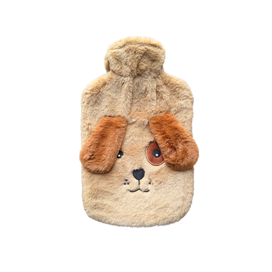Hot Water Bottle & Cover - Puppy - The Grain Shop