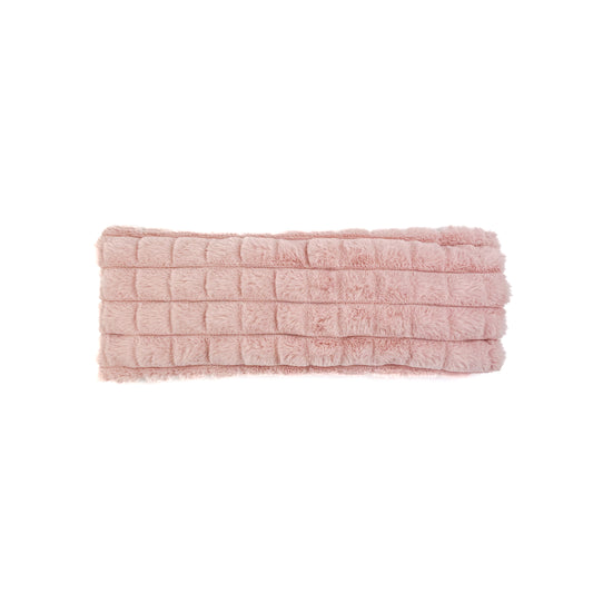 Wheat Heat Bag - Pink Grid - The Grain Shop