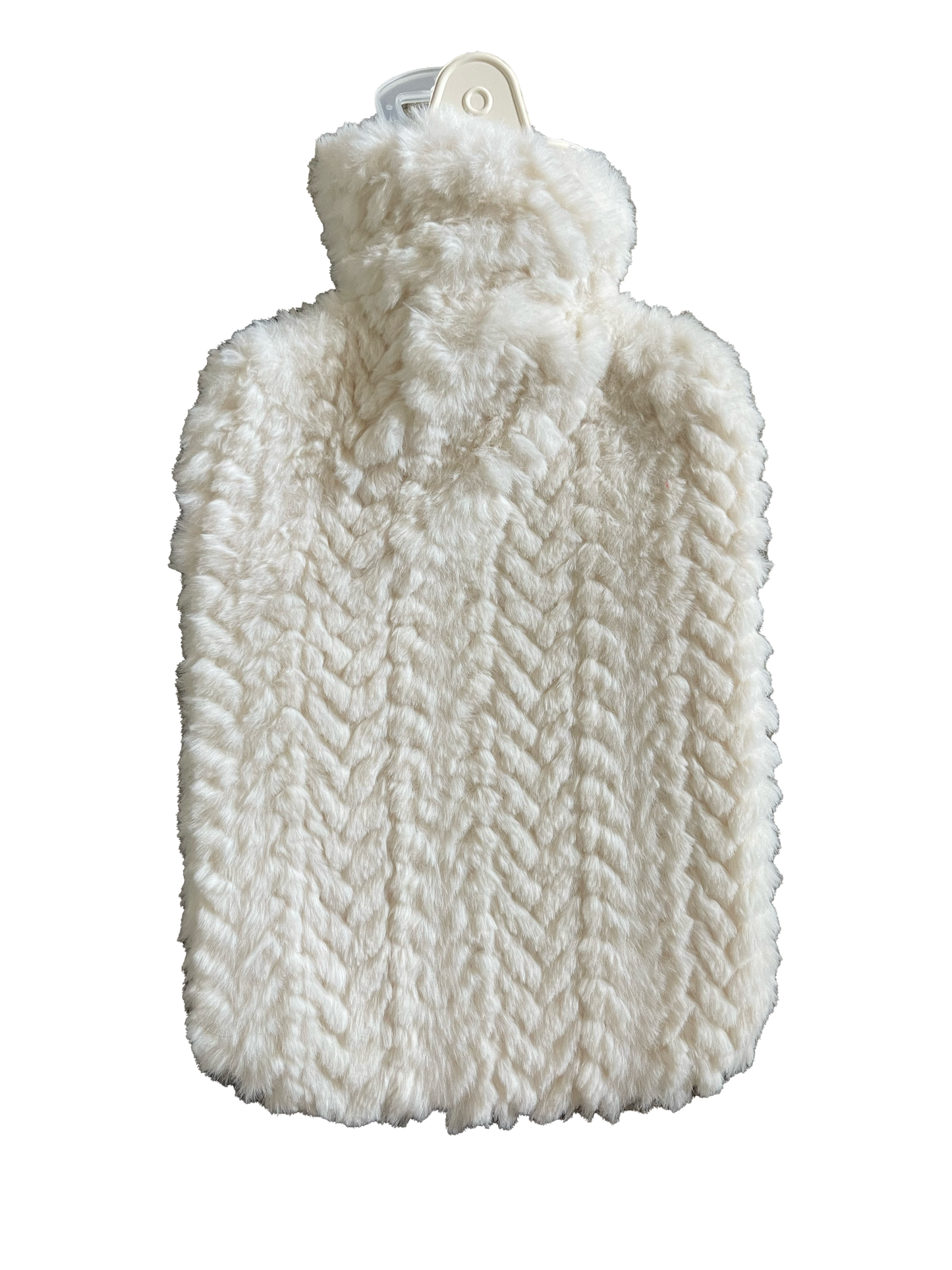 Hot Water Bottle & Cover - Cream Chevron - The Grain Shop