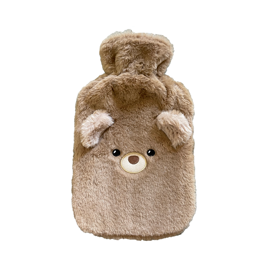 Hot Water Bottle & Cover - Novelty Bear - The Grain Shop