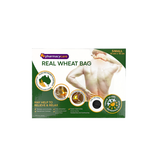 Small Wheat Heat Bag - Charcoal (Boxed)- The Grain Shop