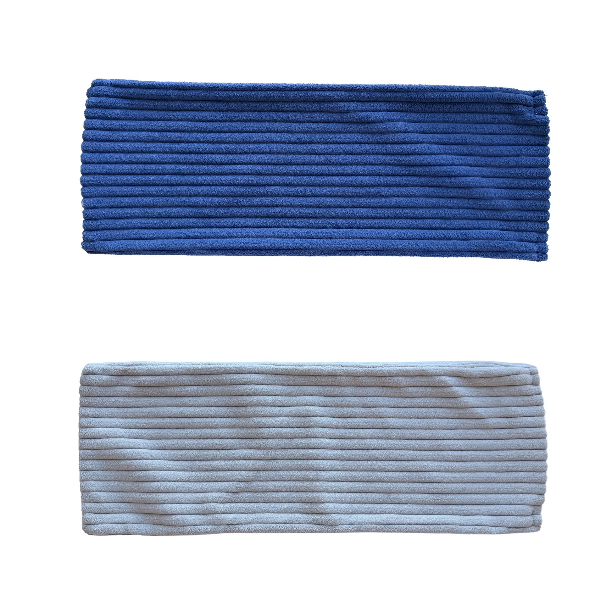 Wheat Heat Bag - Navy Blue/Grey - The Grain Shop
