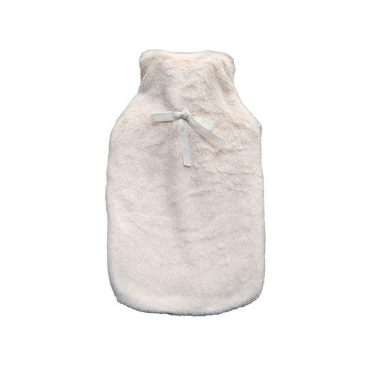 Hot Water Bottle & Cover - Natural Plush - The Grain Shop