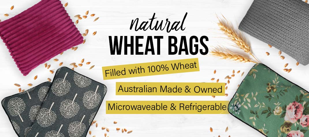 Natural Microwaveable Wheat Heat Bags