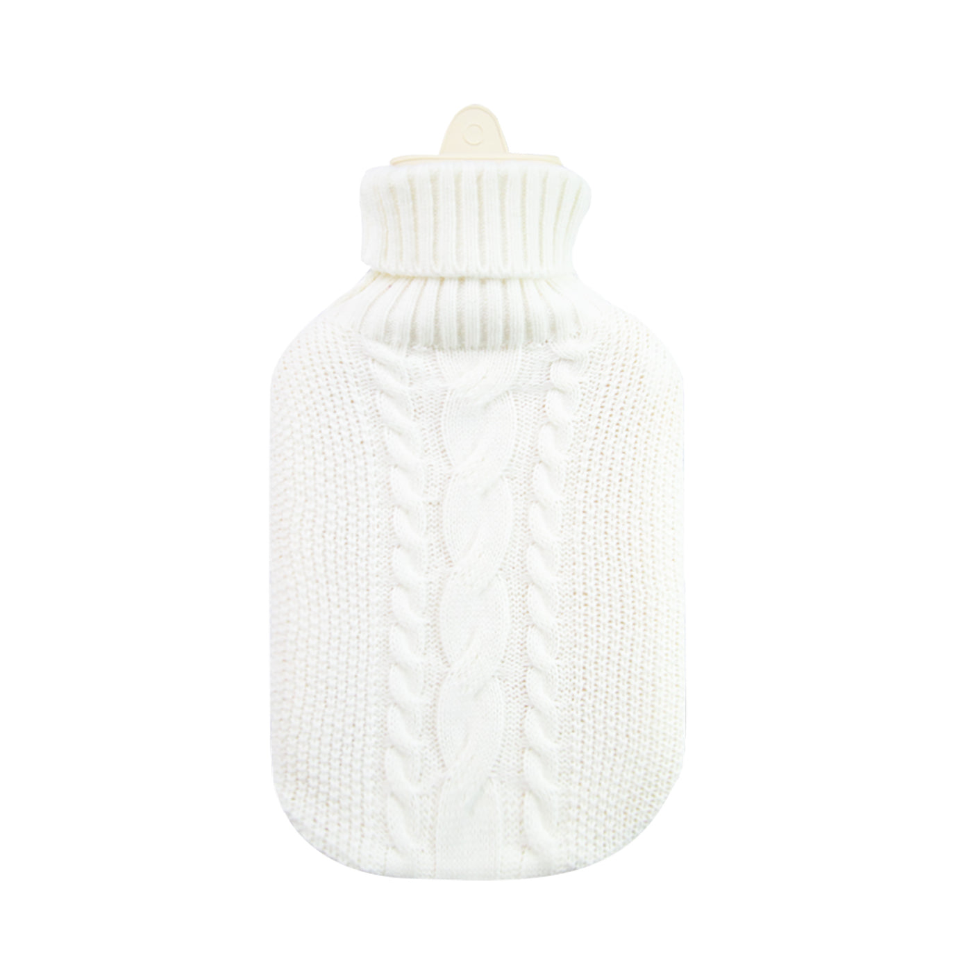 Hot Water Bottle & Cover - Cream Cable Knit - The Grain Shop Online Store