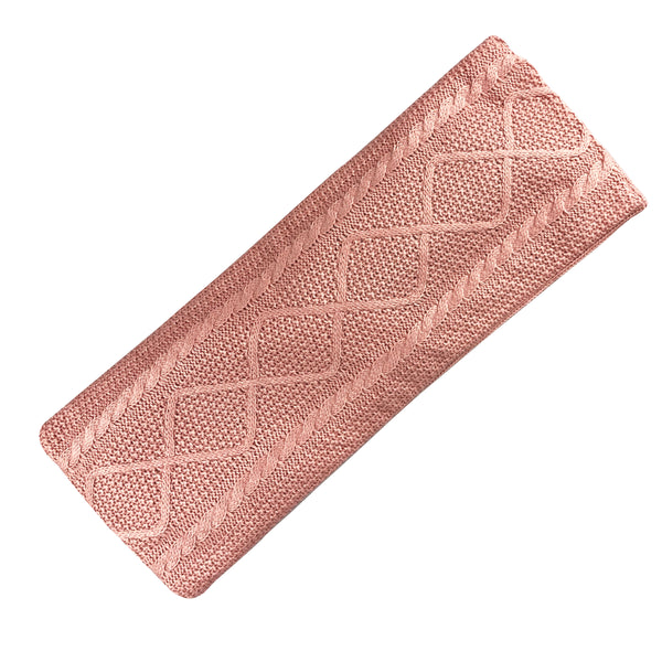 Wheat Heat Bag - Texture Warmer Dusty Pink