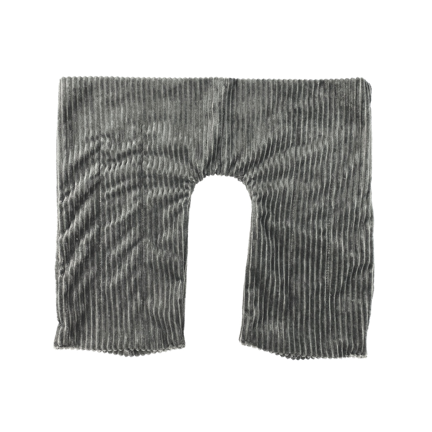 Therapeutic Shoulder and Back Wheat Heat Wrap - Dark Grey Thick Cord